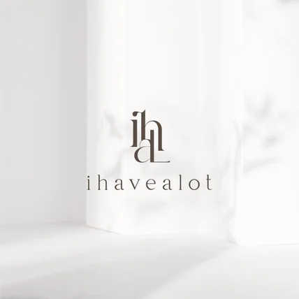 포트폴리오-핸드메이드 쥬얼리 'ihavealot' 로고 디자인