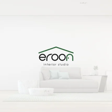 포트폴리오-인테리어 스튜디오 'eroon' 로고 디자인
