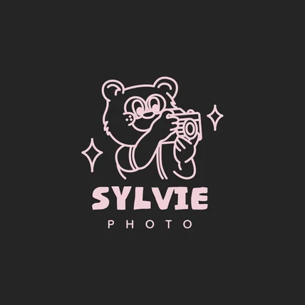 포트폴리오-studio "STLVIE PHOTO" 로고 디자인