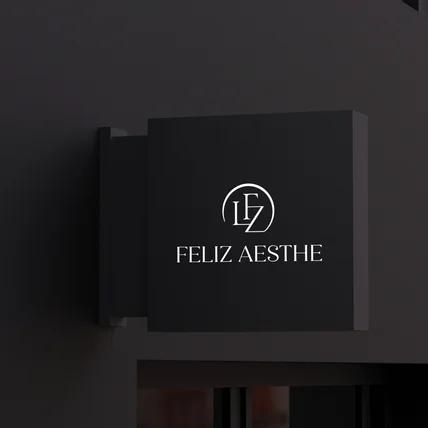 포트폴리오-FELIZ, 토탈 뷰티샵 로고 디자인