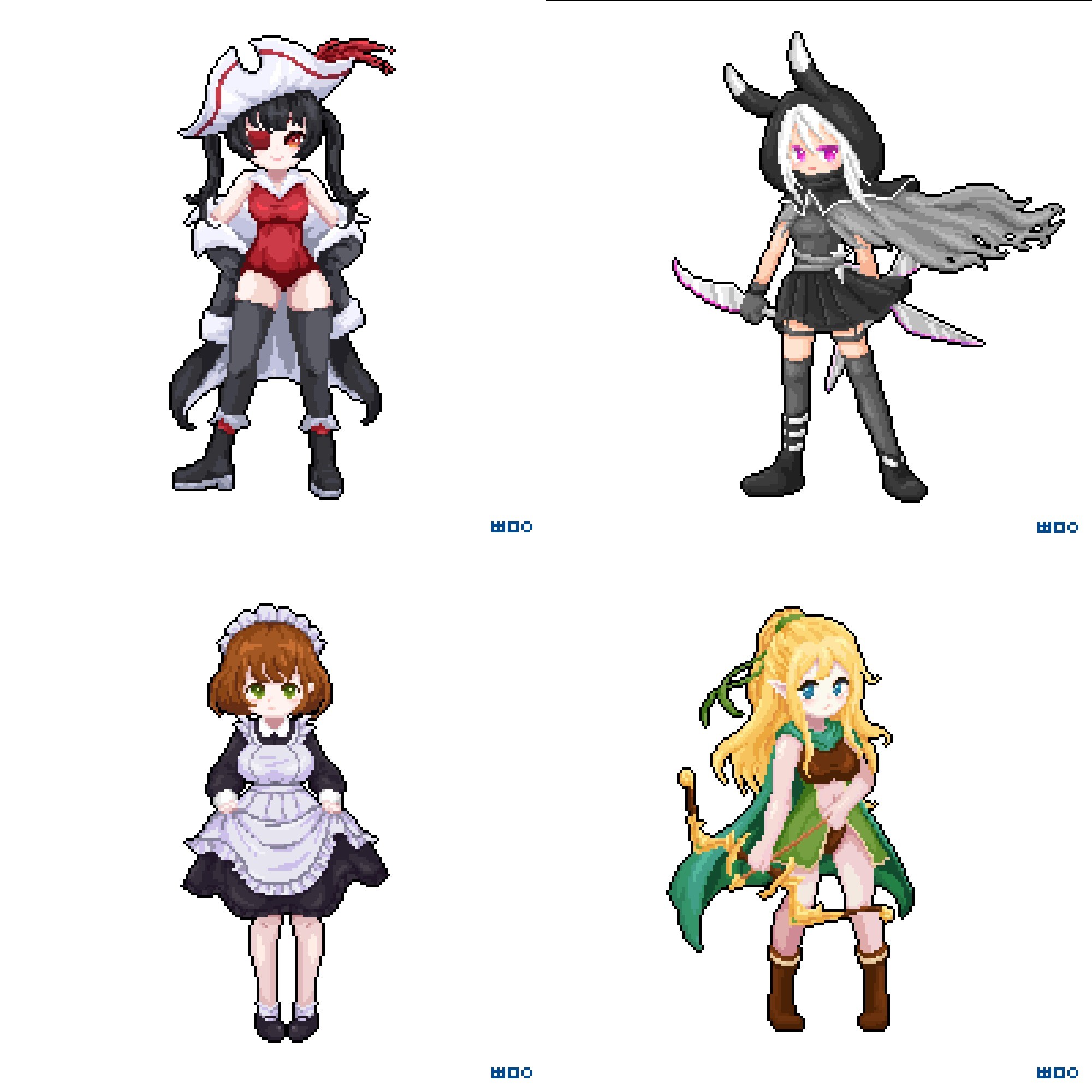 포트폴리오-'랜덤 카드 RPG' LD일러스트 (LD/MD/일러스트)