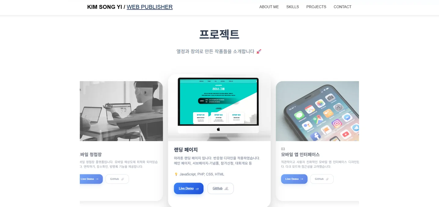 디자인 포트폴리오