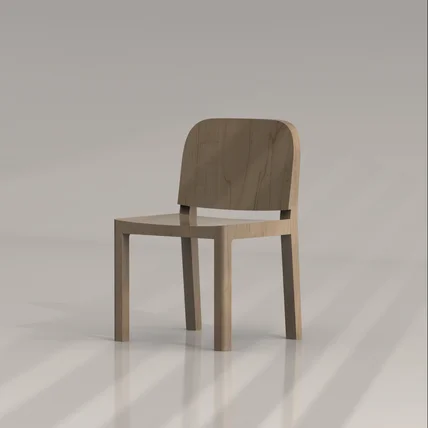 포트폴리오-가구 의자 컨셉 렌더링 이미지