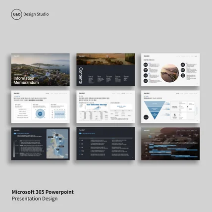 포트폴리오-PPT 프리젠테이션 디자인