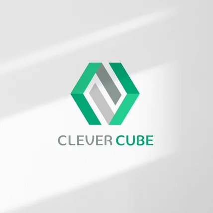 포트폴리오-CLEVER CUBE  로고디자인