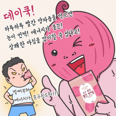 포트폴리오-<데이쿡> 빨간 양파즙
