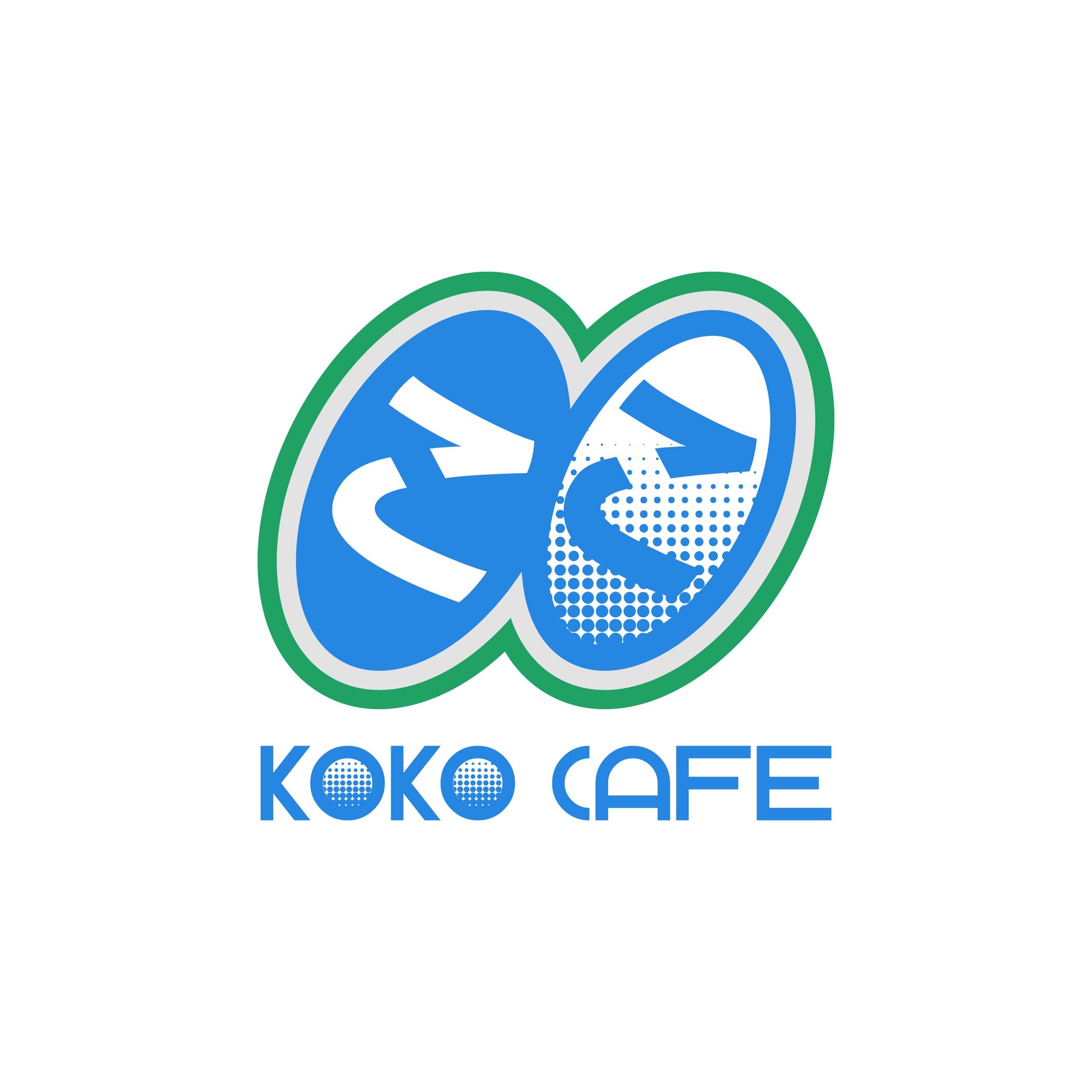 KOKO CAFE 로고 제작, 로고 디자인 포트폴리오 - 크몽