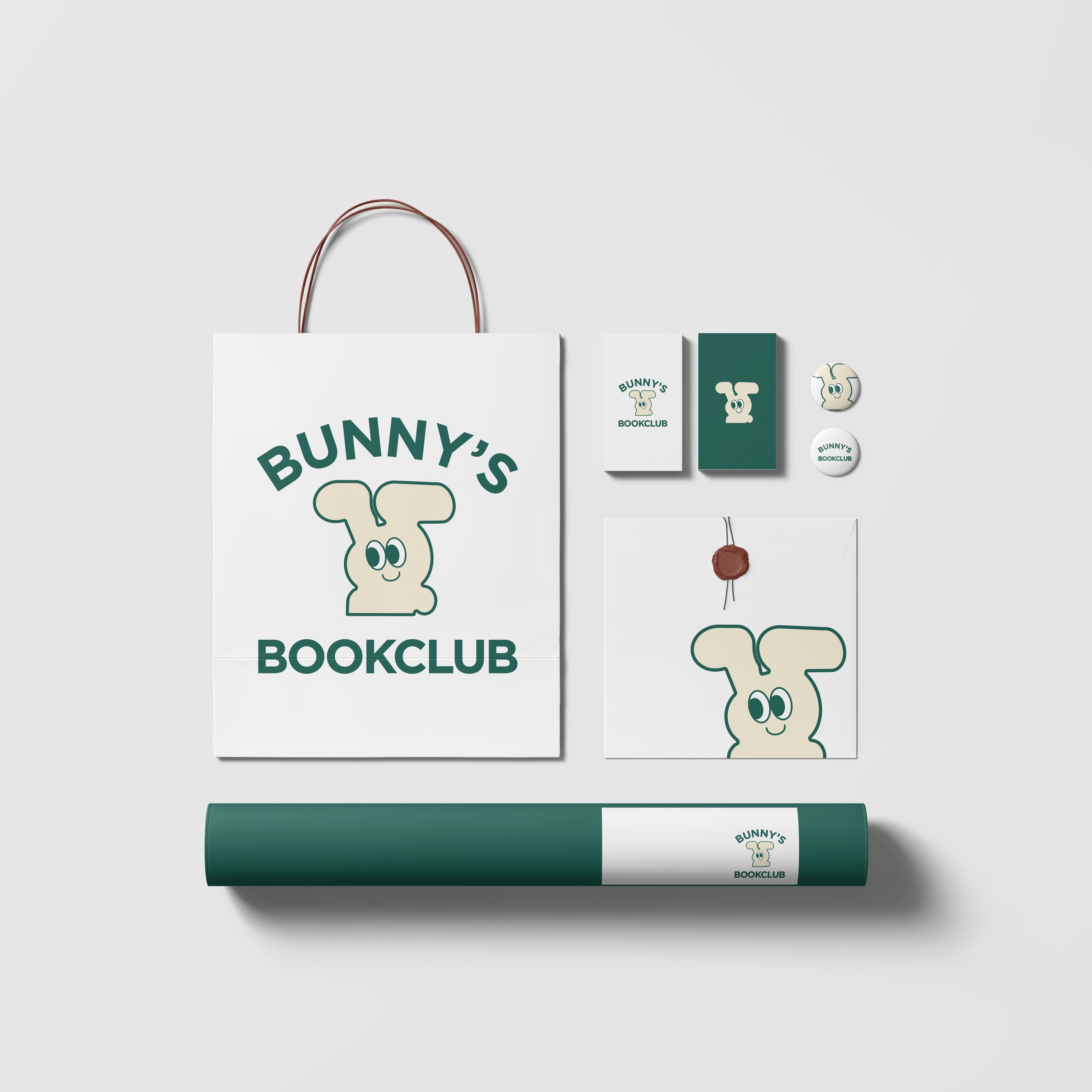 포트폴리오-8. 로고디자인_  bunny's bookclub