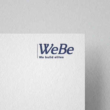 포트폴리오-학원 로고_WeBe