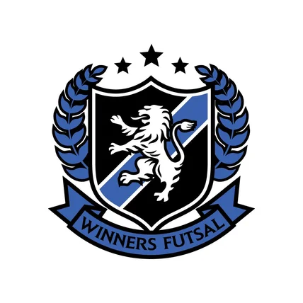 포트폴리오-"WINNERS 풋살팀" 엠블럼 디자인