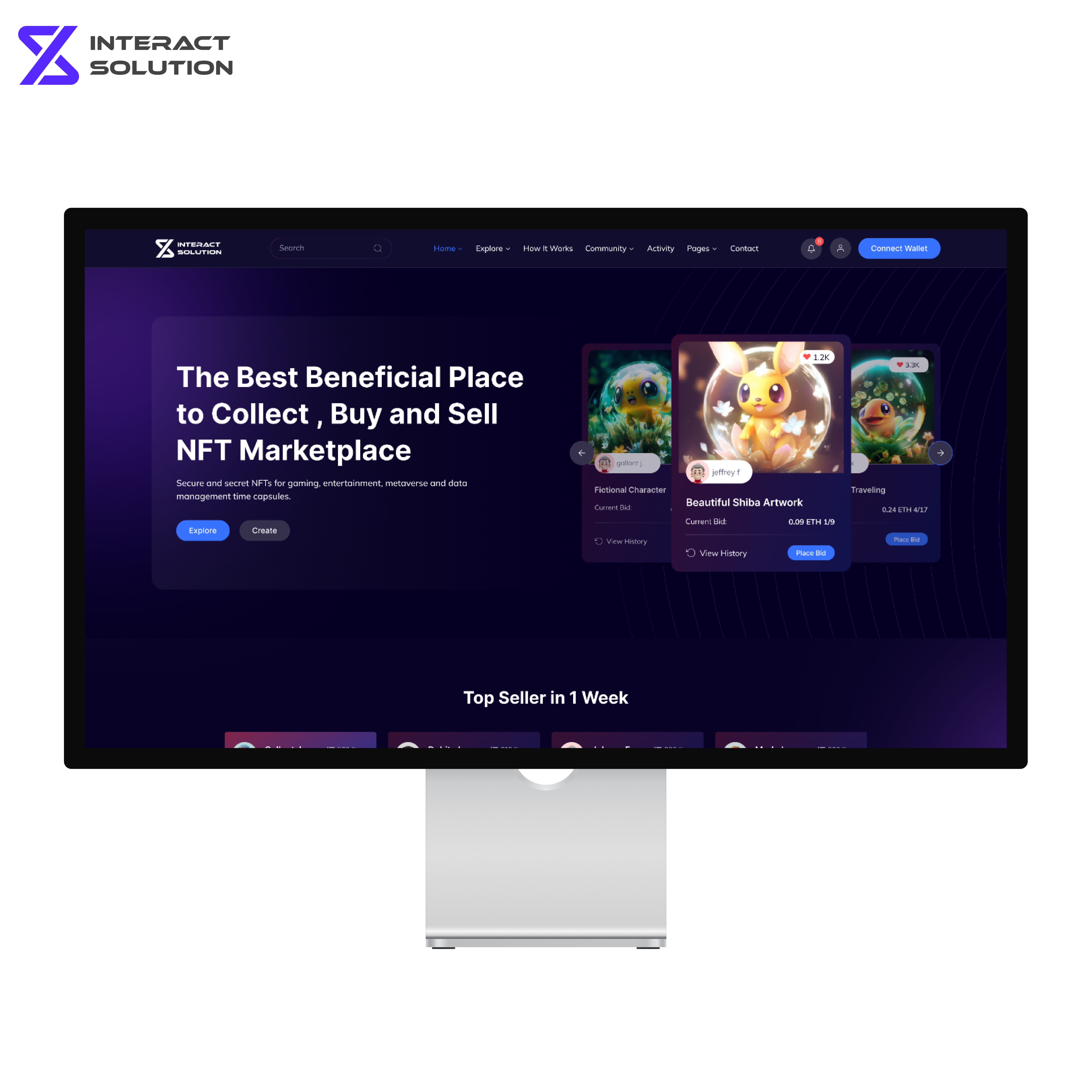 인터랙트솔루션 전문가의 포트폴리오 - 크몽