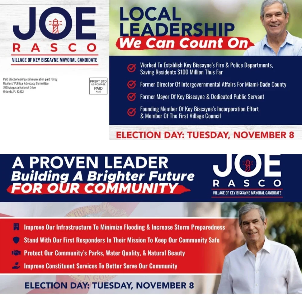 미국 플로리다주 시장 선거 디자인 제작, 전단지·포스터·인쇄물 포트폴리오 - 크몽