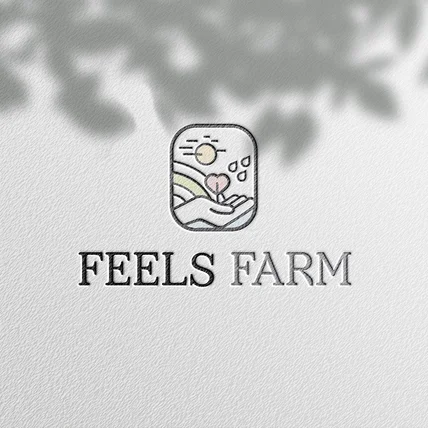 포트폴리오-FEELS FARM 로고 제작