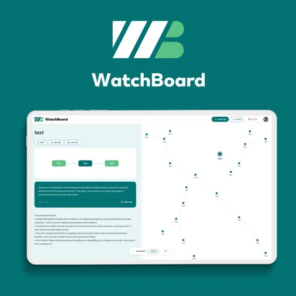 포트폴리오-"WatchBoard" UI/UX 디자인