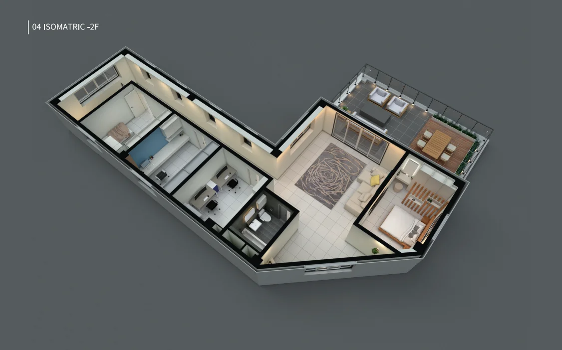 SketchUp·CAD로 완성하는 건축·인테리어 3D 도면 및 렌더링, 3D 공간 모델링 포트폴리오 - 크몽