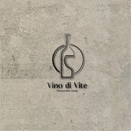 포트폴리오-와인샵 'Vino di Vite' 로고 디자인