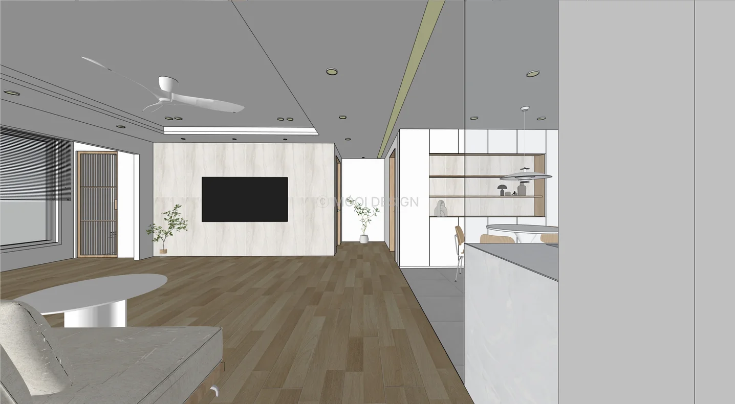 30평대 아파트 디자인, 3D 공간 모델링 포트폴리오 - 크몽