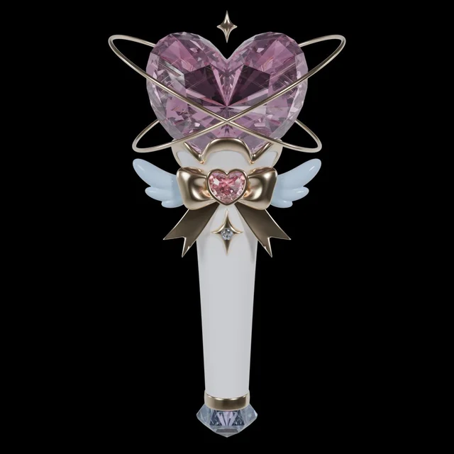 인기 포트폴리오-3D 응원봉 | 요술봉 | 마법소녀 아이템