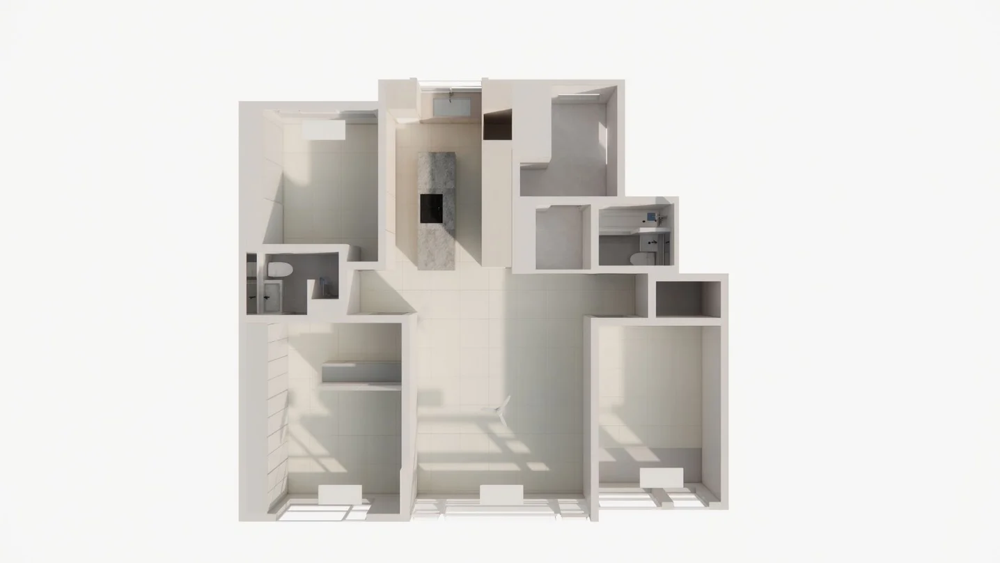 주거공간 3D 시안 모델링, 3D 공간 모델링 포트폴리오 - 크몽