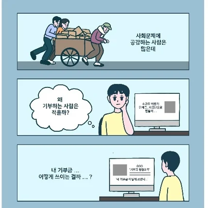 포트폴리오-기뷰 홍보툰