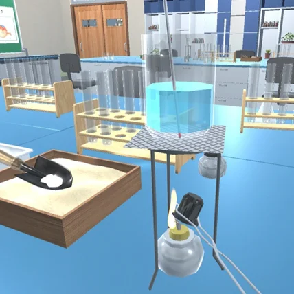 포트폴리오-과학실 안전 VR 시뮬레이션