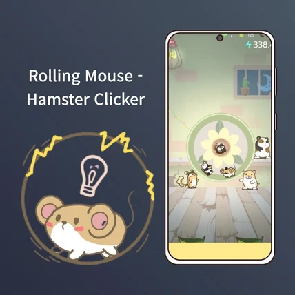 포트폴리오-Rolling Mouse -Hamster Clicker