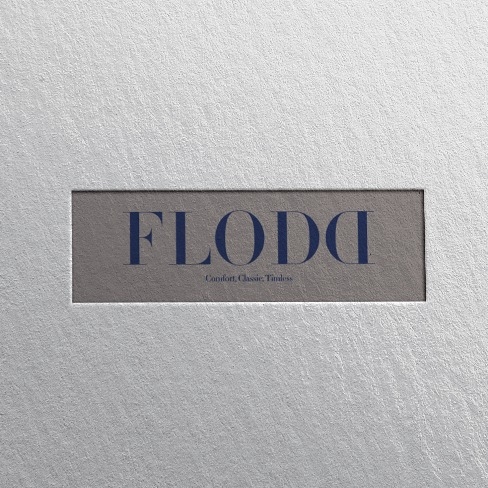 포트폴리오-의류브랜드 FLODD의 로고