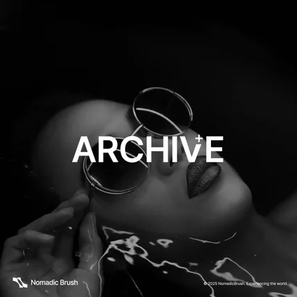 포트폴리오-패션브랜드 Archive Magazine 로고디자인