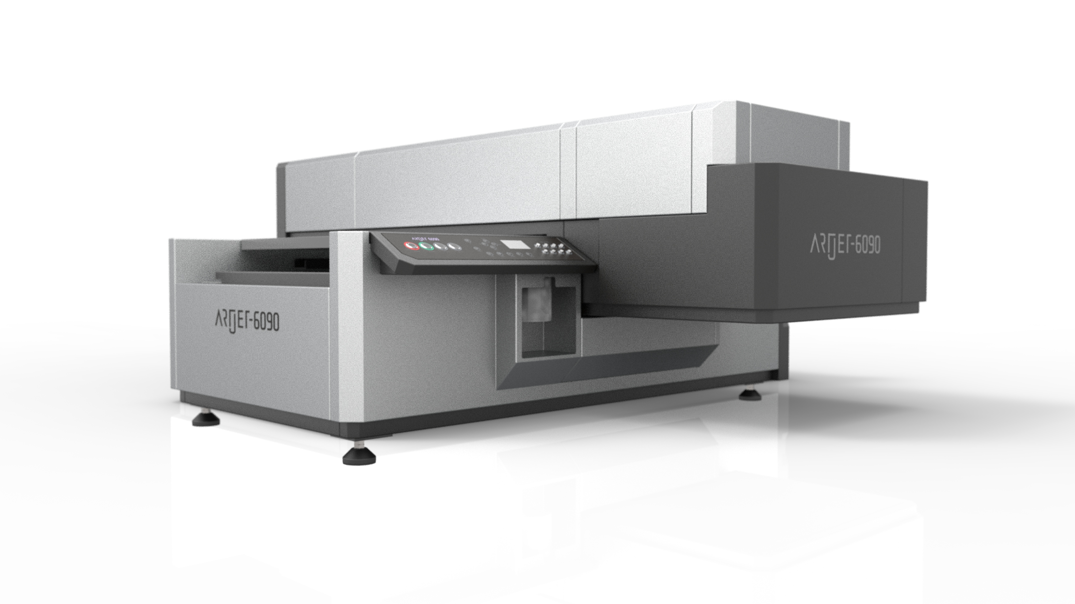 ARTJET6090_Mini flat bad UV Inkjet printer, 제품 모델링·렌더링 포트폴리오 크몽