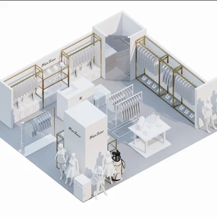 포트폴리오-백화점 팝업 3D 렌더링