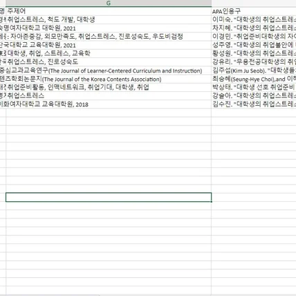 포트폴리오-논문사이트 크롤링 엑셀 추출 프로그램 개발