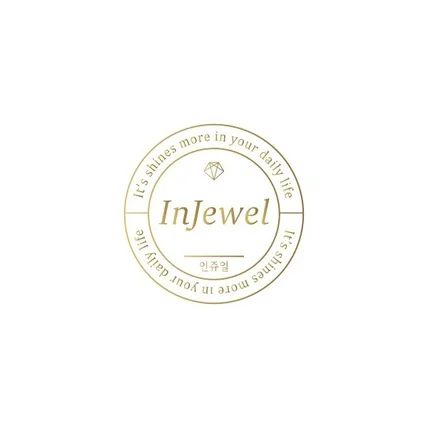 포트폴리오-쥬얼리 브랜드 'INJEWEL' 로고 입니다.