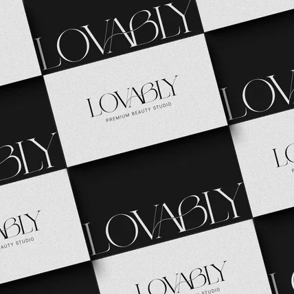 포트폴리오-Lovably - 로고디자인