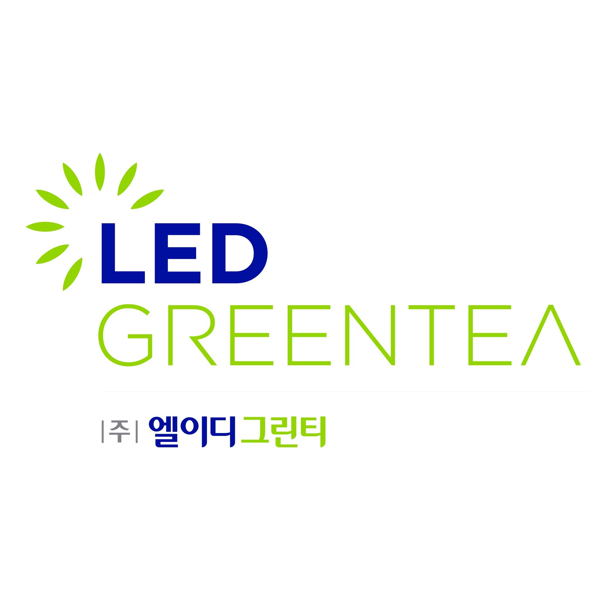 포트폴리오-LED 그린티 브랜드 아이덴티티 제작