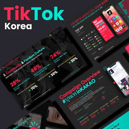 포트폴리오-2022 TikTok Korean for Business