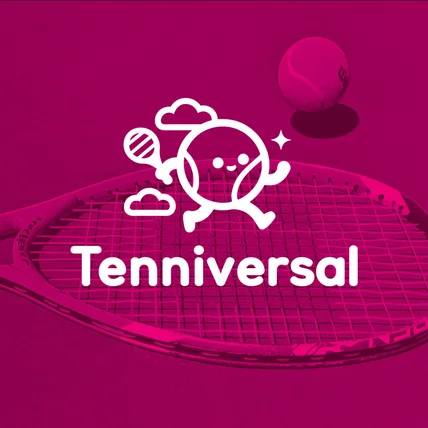 포트폴리오-고양시 테니스 동호회 ‘Tenniversal’ 캐릭터 로고 디자인