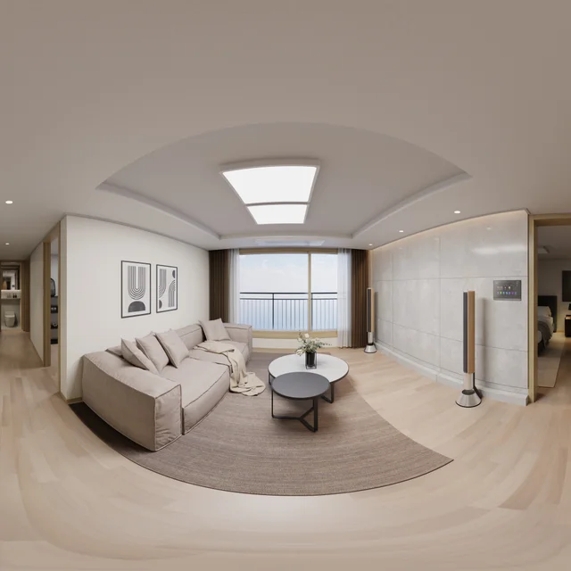 인기 포트폴리오-[모션그래픽/3D모델링] 지역주택조합 단위세대 59타입 VR/영상