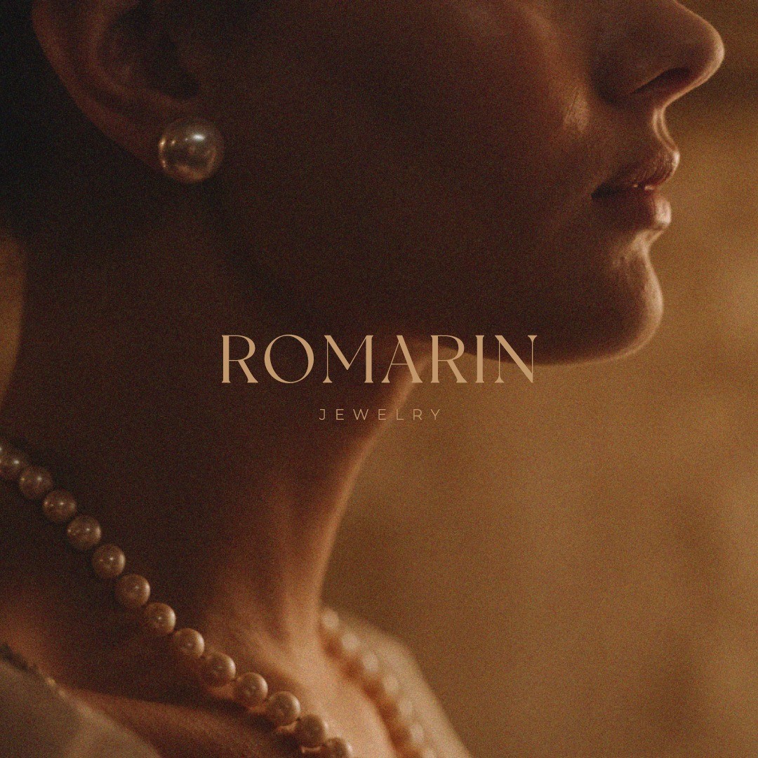 포트폴리오-주얼리 브랜드 <ROMARIN> 로고