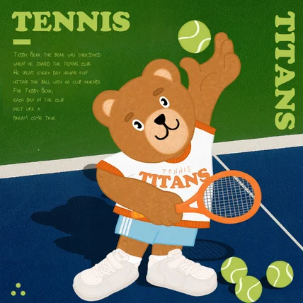 포트폴리오-<TENNIS TITANS> 캐릭터개발