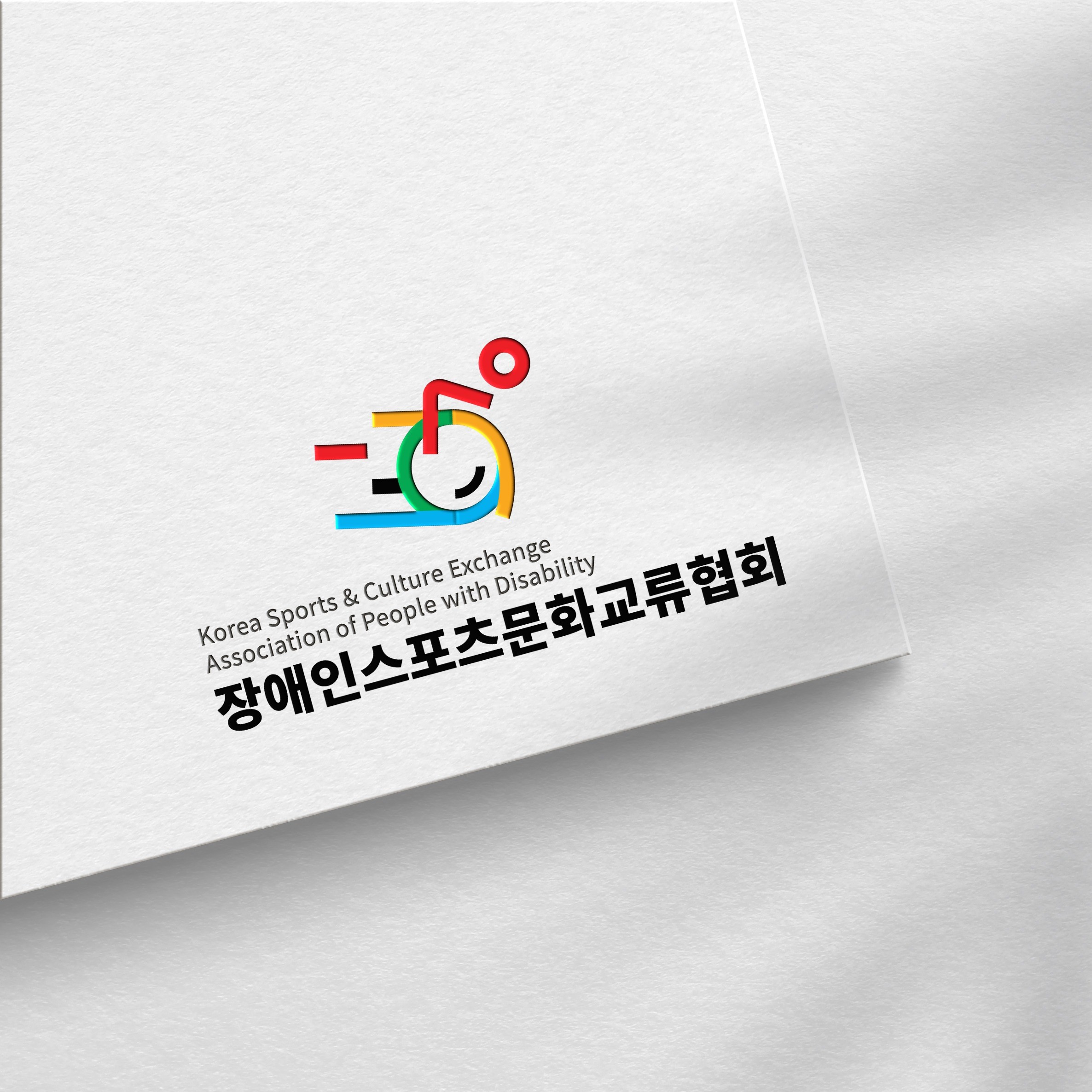 포트폴리오-대한장애인스포츠문화교류협회 로고 디자인