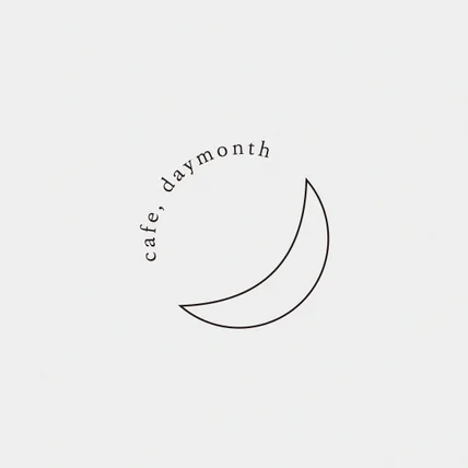 포트폴리오-로고 디자인 _ cafe daymonth