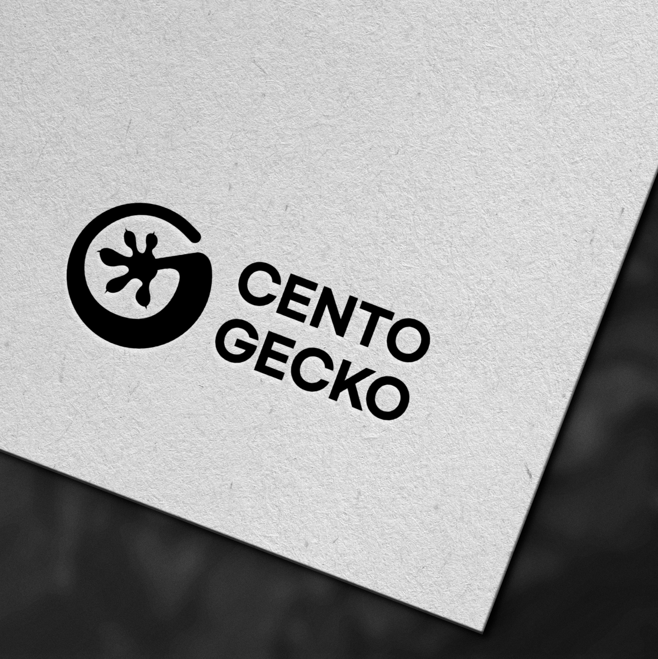 포트폴리오-Cento Gecko 로고 제작 포트폴리오