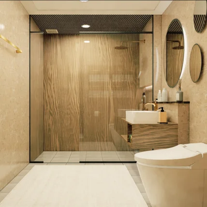 포트폴리오-아파트 화장실 3d모델링