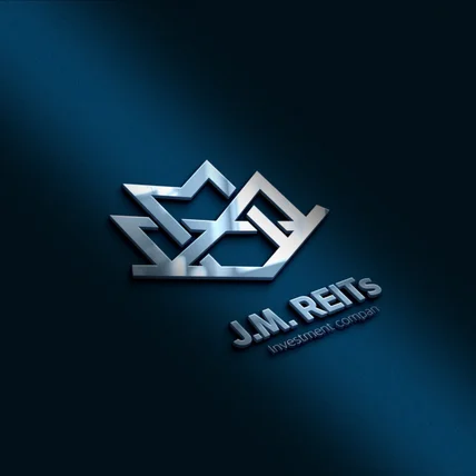 포트폴리오-"JM REITS" 로고 디자인