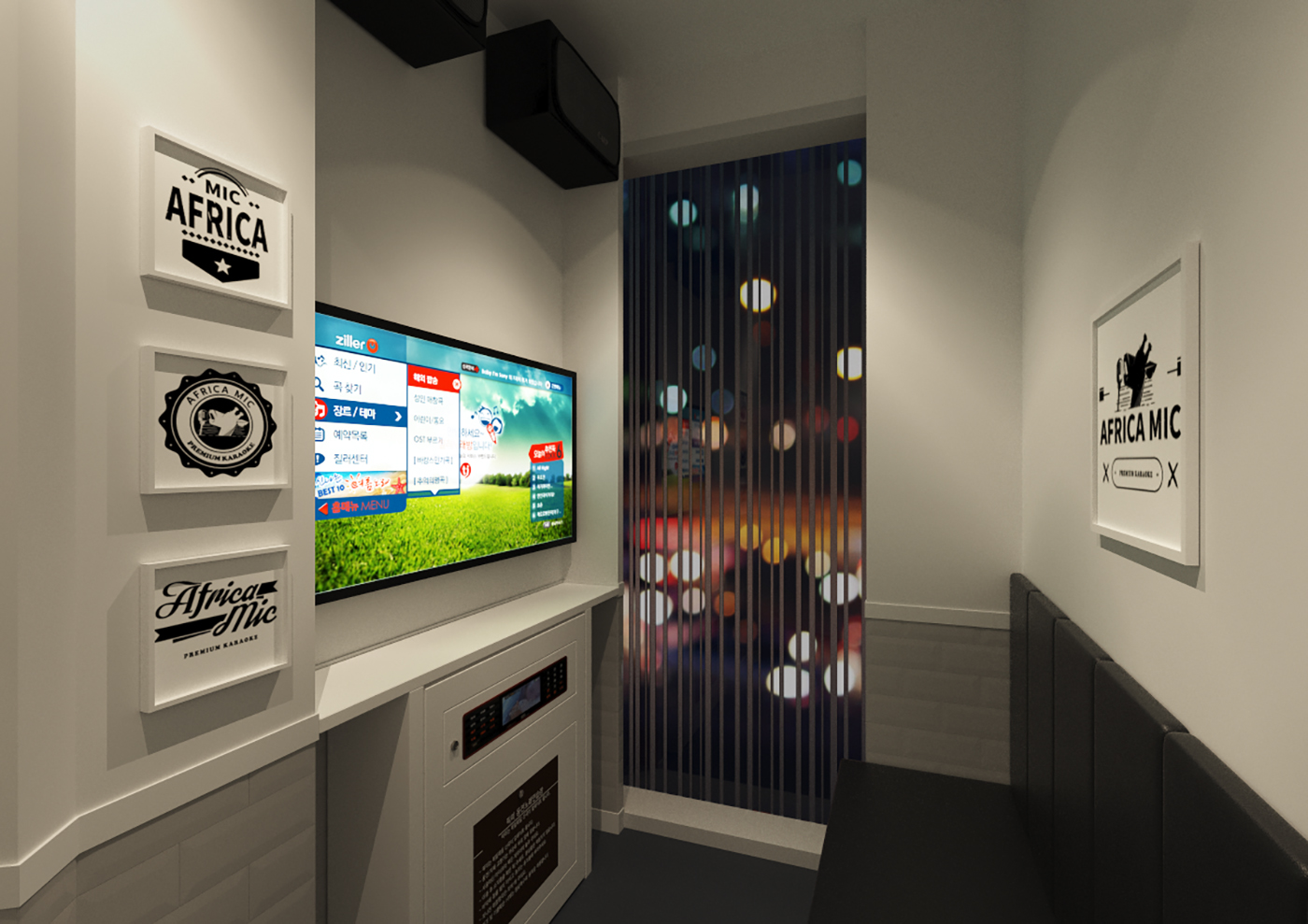 코인노래방 인테리어 3D, 도면 제작·수정 포트폴리오 - 크몽
