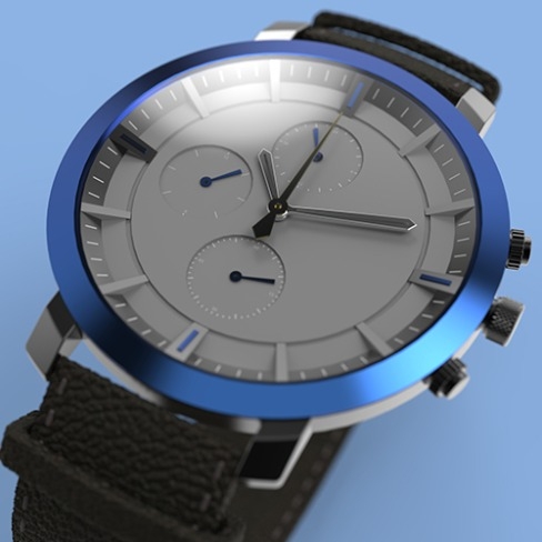 포트폴리오-레드솔루션 손목시계 컨셉 디자인