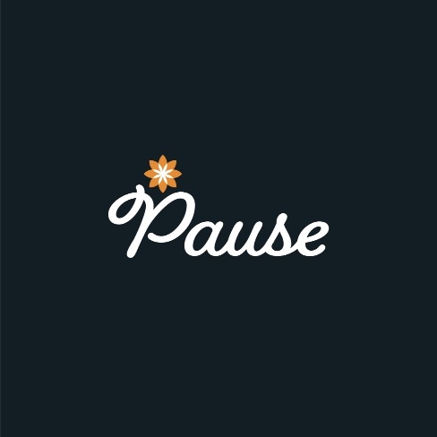 포트폴리오-브랜드 Pause 로고 디자인