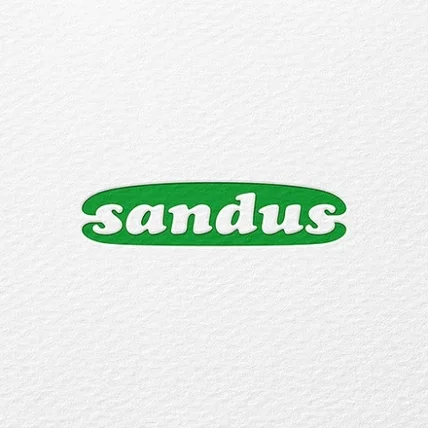 포트폴리오-SANDUS (샌더스) 샌드위치브랜드 로고 디자인