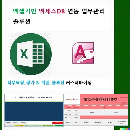 포트폴리오-직무역량 인증 평가 & 취합 솔루션 커스터마이징