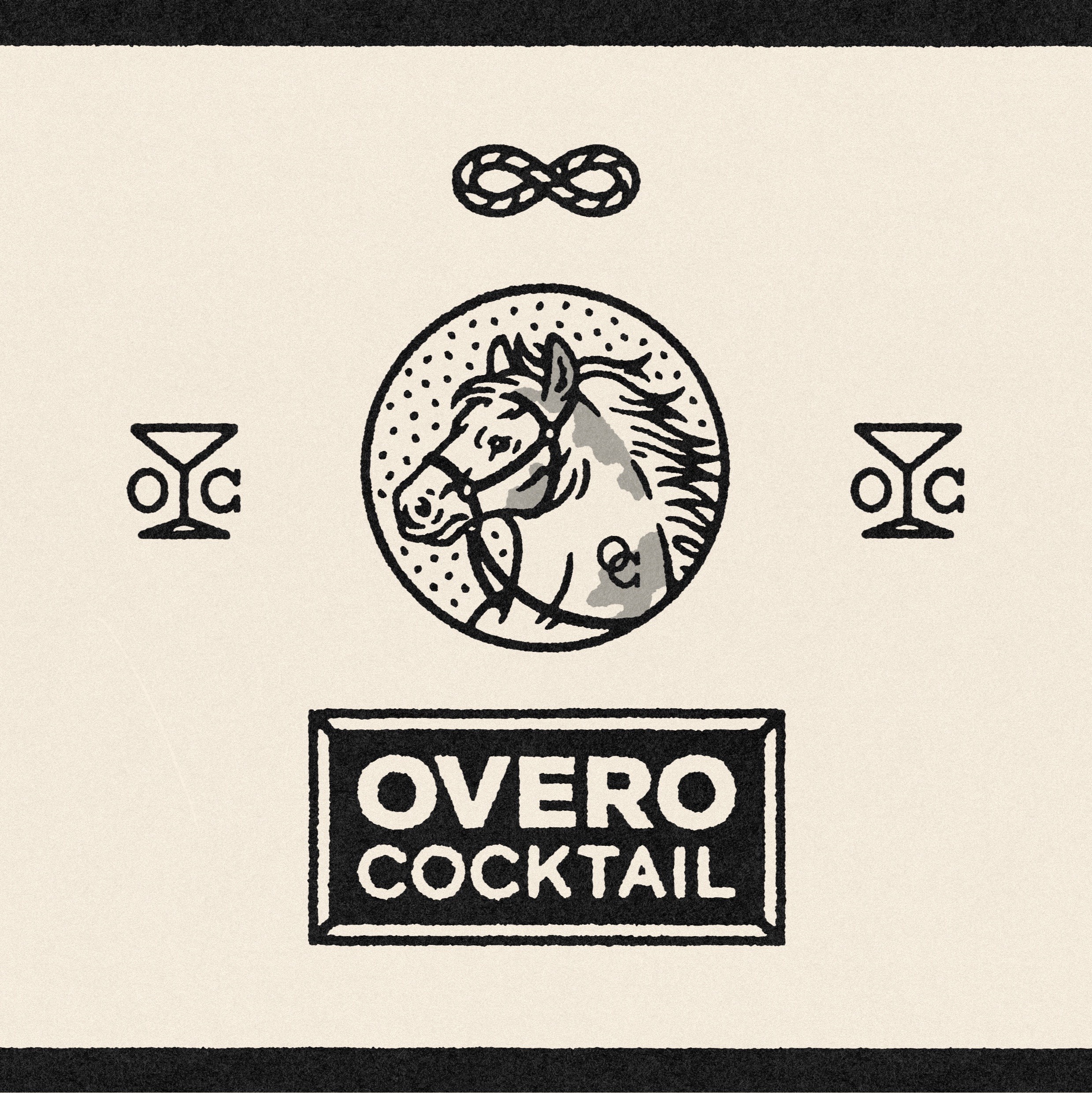 포트폴리오-[Overo Cocktail] 로고 디자인
